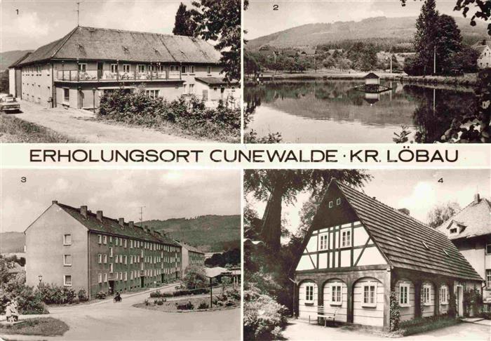 Cunewalde Bautzen Sachsen Ferienheim Georgi Dimitroff Schwanenteich AWG Siedlung