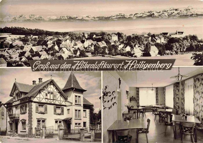 Heiligenberg Baden Panorama Hotel Gastraum
