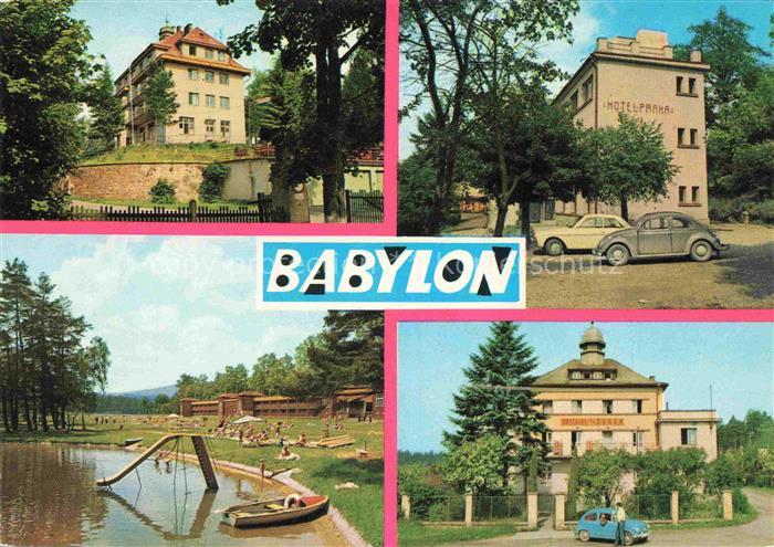 Babylon  Babilon Sumava CZ Hotel Praha Freibad Strand