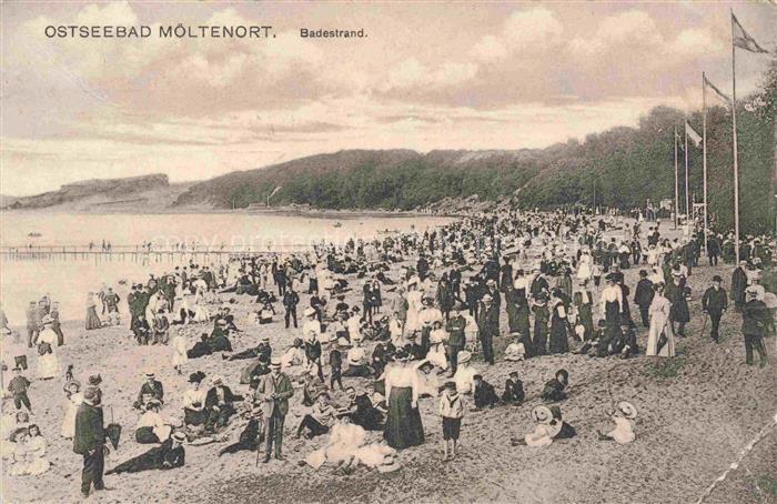 Moeltenort Heikendorf Schleswig-Holstein Badestrand
