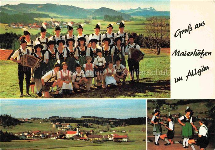 Maierhoefen Allgaeu LINDAU Bayern Trachtengruppe Folklore Tanz Trachten- und Hei