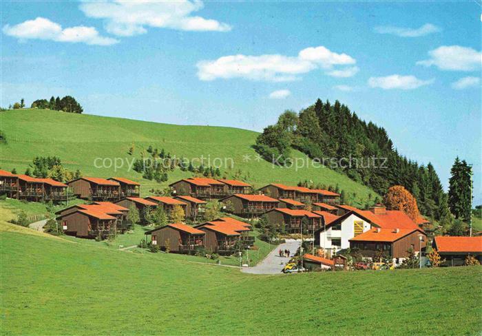 Scheidegg Allgaeu Bayern Feriendorf der Deutschen Bundespost