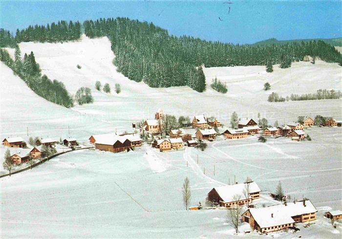 Ebratshofen Winterpanorama