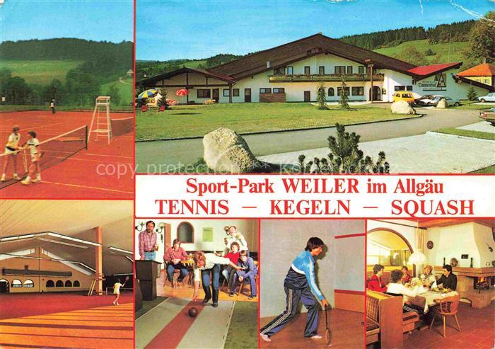 Weiler Allgaeu Sport-Park Tennis Kegeln Squash Restaurant