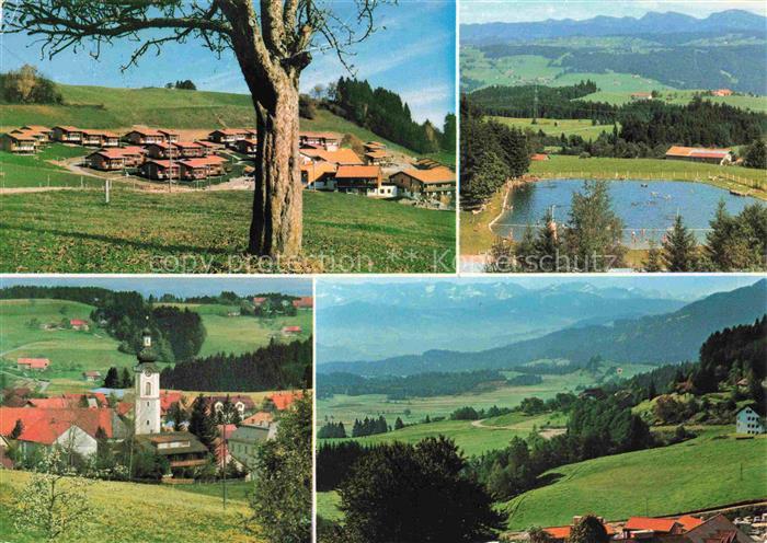 Scheidegg Allgaeu Bayern Feriendorf des Erholungswerks der Deutschen Bundespost