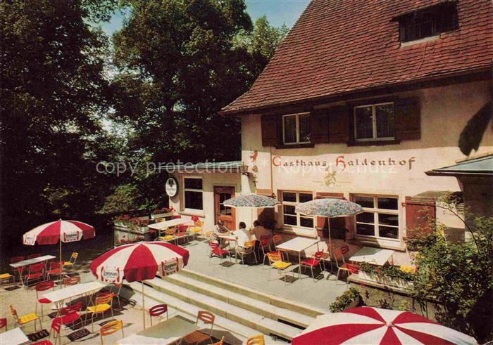 Bonndorf ueberlingen Bodenseekreis BW Hoehengasthaus Haldenhof Terrasse