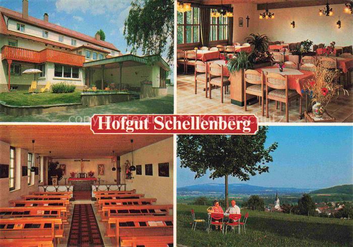 Lippertsreute ueberlingen BW Hofgut Schellenberg Restaurant Panorama Fernsicht