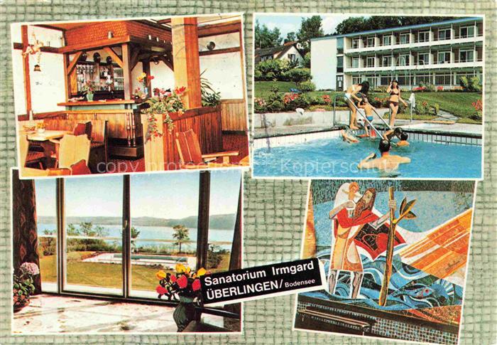 ueberlingen Bodensee BW Sanatorium Irmgard Gastraum Swimming Pool