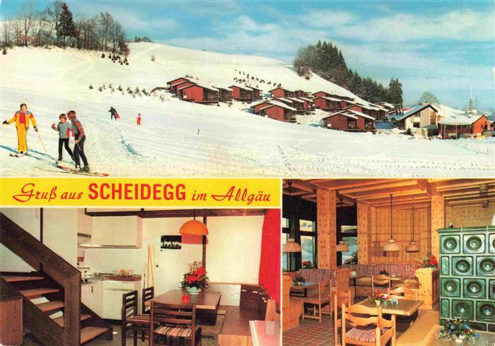 Scheidegg Allgaeu Bayern Erholungswerk der Deutschen Bundespost e.V. Feriendorf