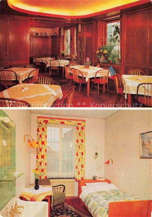 ueberlingen Bodensee BW Hotel Weinstube zum Engel Restaurant Fremdenzimmer