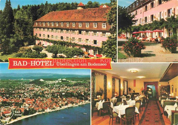 ueberlingen Bodensee BW Bad-Hotel Restaurant Luftaufnahme