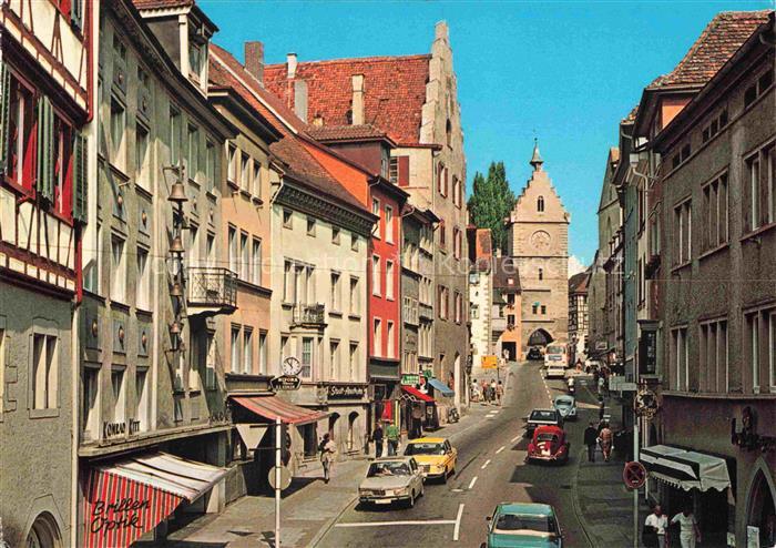 ueberlingen Bodensee BW Franziskanerstrasse Altstadt Stadttor