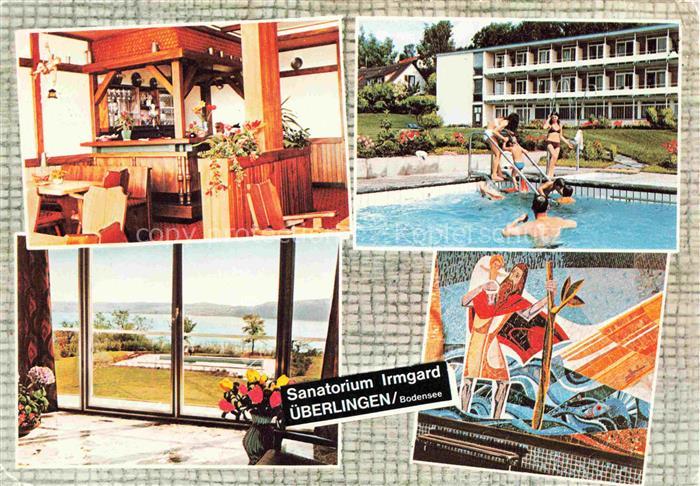 ueberlingen Bodensee BW Sanatorium Irmgard Gastraum Swimming Pool