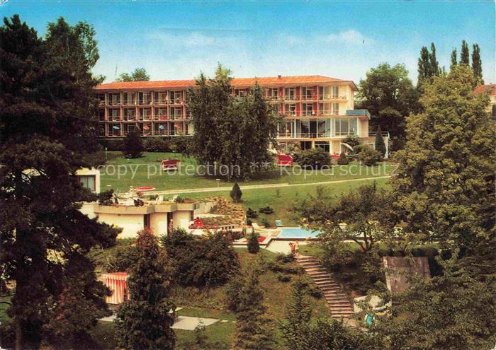ueberlingen Bodensee BW Buchinger-Klinik Parkanlagen Swimming Pool