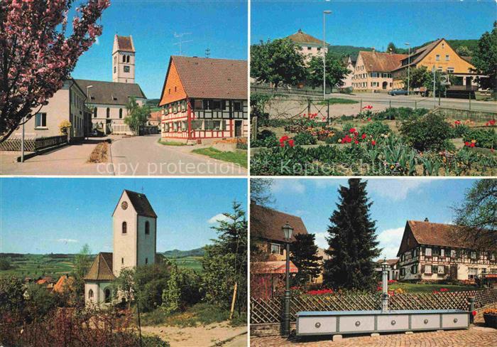 Frickingen Baden Bodenseekreis BW Ortsansichten Frickingen Leustetten Altheim Br
