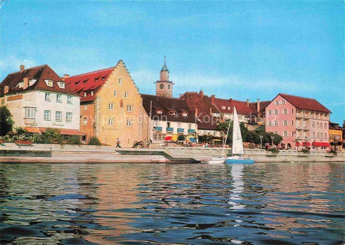 ueberlingen Bodensee BW Ansicht vom See aus