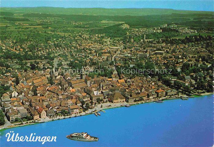 ueberlingen Bodensee BW Fliegeraufnahme