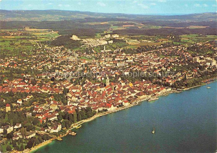 ueberlingen Bodensee BW Fliegeraufnahme