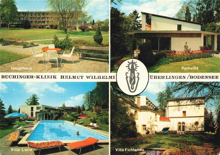 ueberlingen Bodensee BW Buchinger Klinik Helmut Wilhelmi Haupthaus Parkvilla Vil