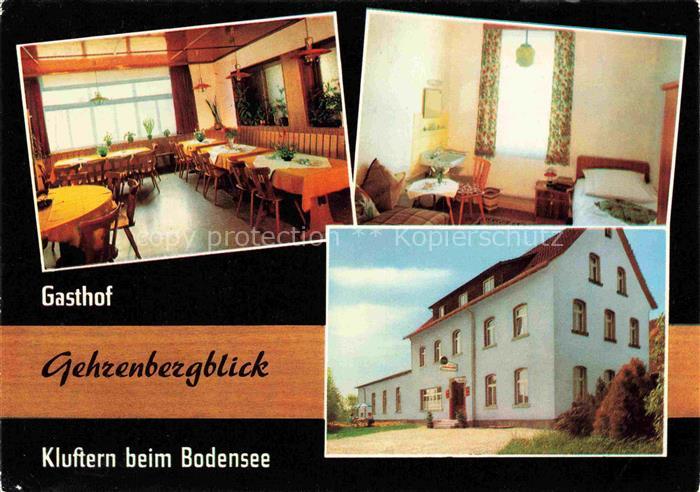 Kluftern Gasthof Gehrenbergblick Gastraum Fremdenzimmer