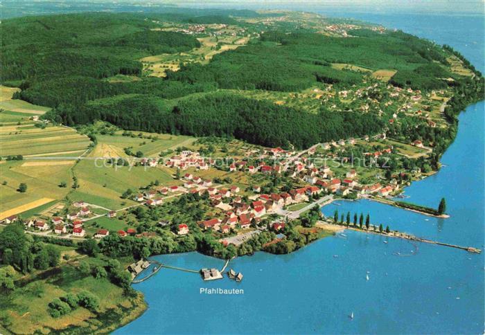 Unteruhldingen-Muehlhofen Bodensee Pfahlbauten Hafen