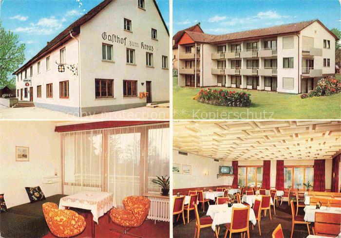 Hoedingen ueberlingen Bodenseekreis BW Gasthof zum Kreuz Restaurant Fremdenzimme