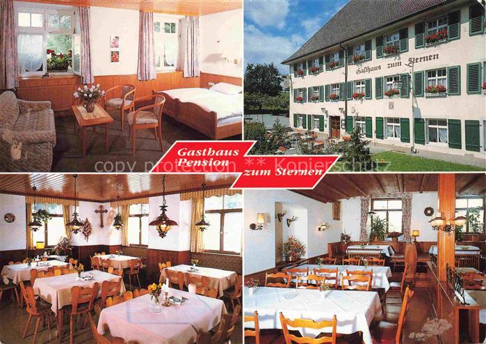 Muehlhofen Uhldingen-Muehlhofen Gasthaus Pension zum Sternen Restaurant Fremdenz