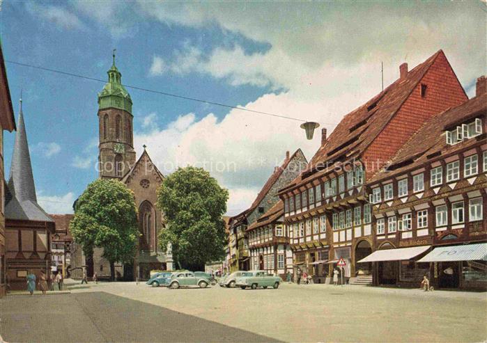 Einbeck Niedersachsen Marktplatz Kirche Altstadt Fachwerkhaeuser