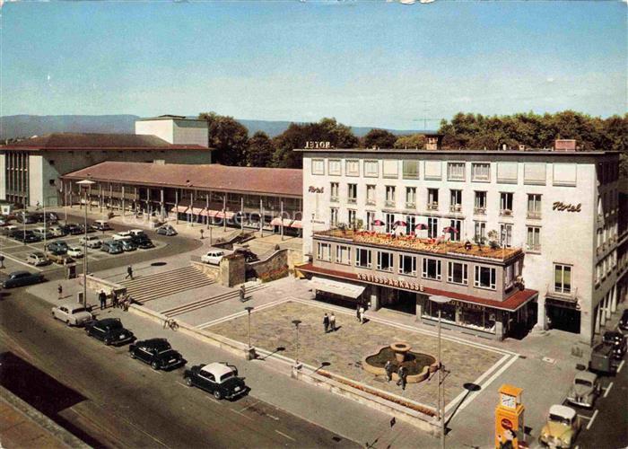 BAD HOMBURG von der Hoehe Hessen Kurhaus mit Hotel Prinz von Homburg