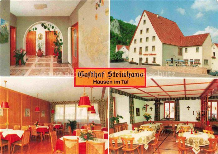 Hausen Tal Hausen Thal Beuron Gasthof Steinhaus Restaurant