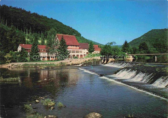 Thiergarten Beuron Gasthaus Pension Neumuehle Donau Wehr