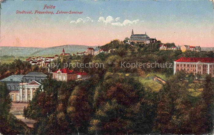 FULDA Hessen Stadtsaal Frauenberg Lehrer Seminar