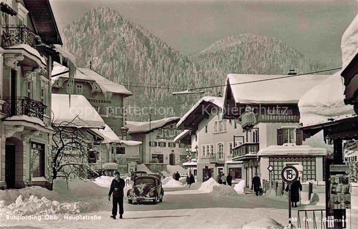 Ruhpolding Bayern Hauptstrasse