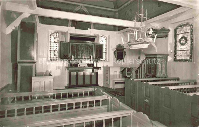 Spiekeroog Nordseeinsel Niedersachsen Alte Kirche