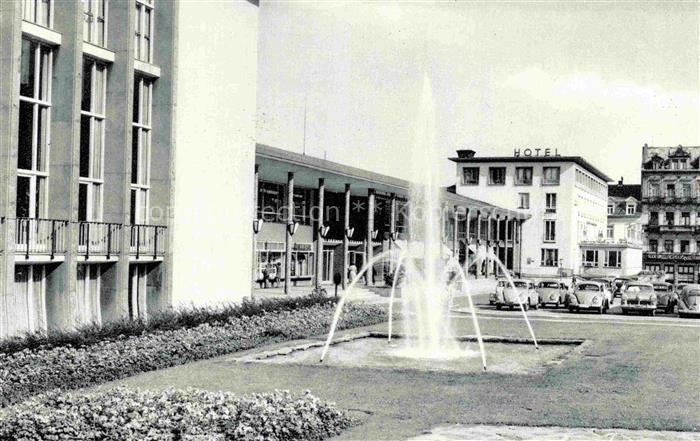 BAD HOMBURG von der Hoehe Hessen Kurhaus Springbrunnen