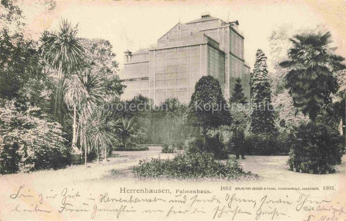 Herrenhausen HANNOVER Palmenhaus