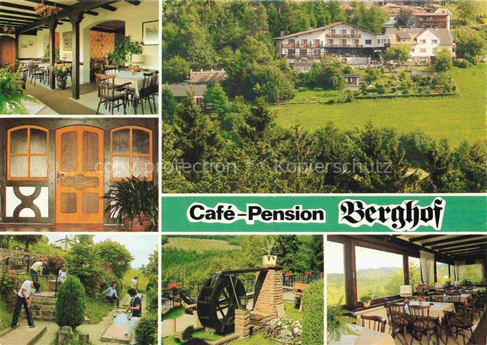 Kortelshuette Rothenberg Odenwald Pension Berghof Gastraum Minigolfanlage Muehlr