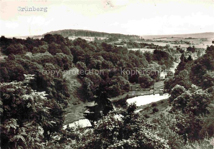 Gruenberg  Hessen Fliegeraufnahme