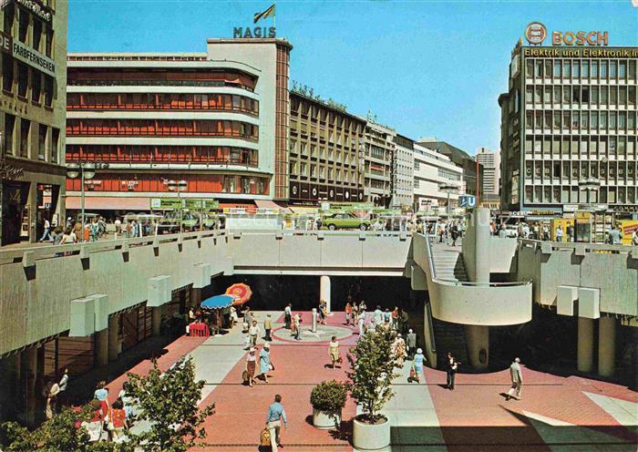 HANNOVER  CITY Bahnhofstrasse vom Kroepcke