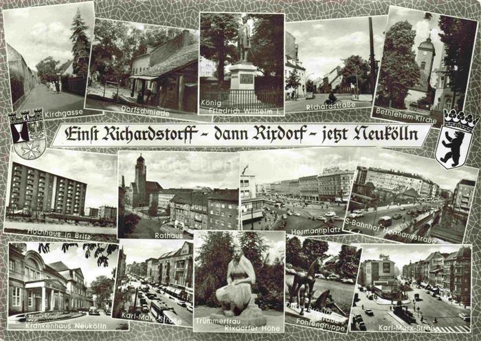 NEUKoeLLN NEU-KoeLLN BERLIN Kirchgasse Dorfschmiede Richardstrasse Bethlehem Kir