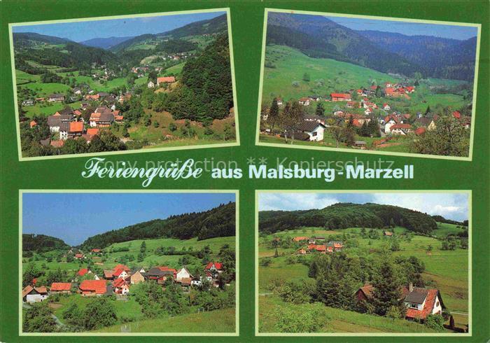 Malsburg-Marzell BW Fliegeraufnahmen Panorama