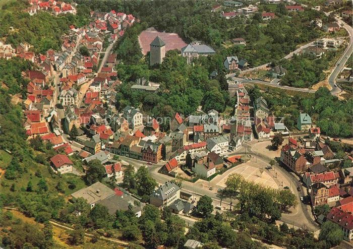 Sonnenberg Wiesbaden Fliegeraufnahme Restaurant Burg Sonnenberg
