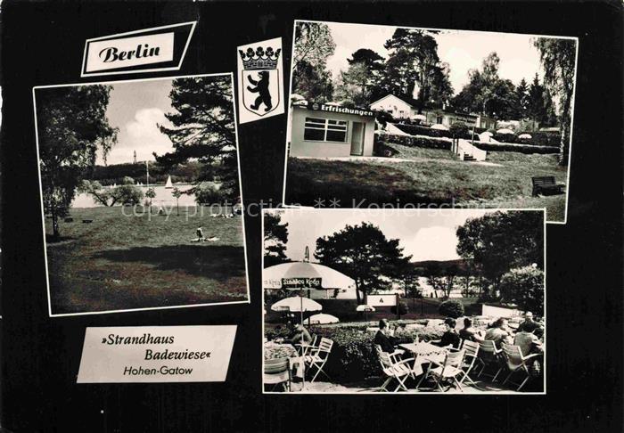 Hohengatow Hohen-Gatow Gatow Spandau BERLIN Strandhaus Badewiese Terrasse
