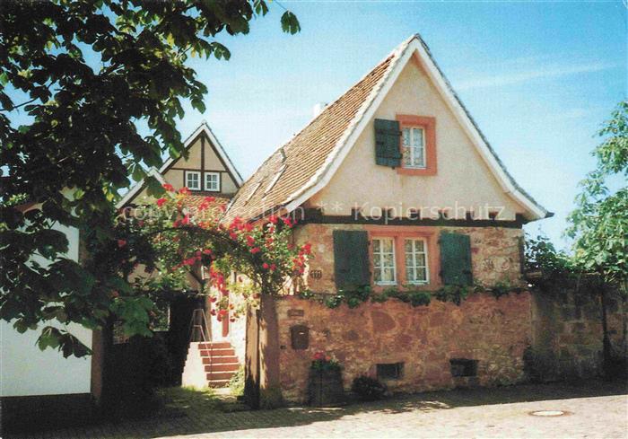 Rhodt Rietburg Weinstrasse Rheinland-Pfalz Winzerhaus von 1608