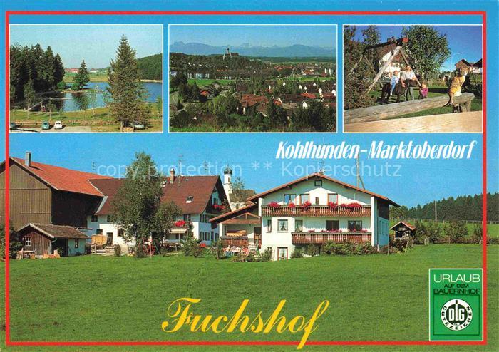 Marktoberdorf Bauernhof Fuchs Gondelteich Panorama Ponyreiten