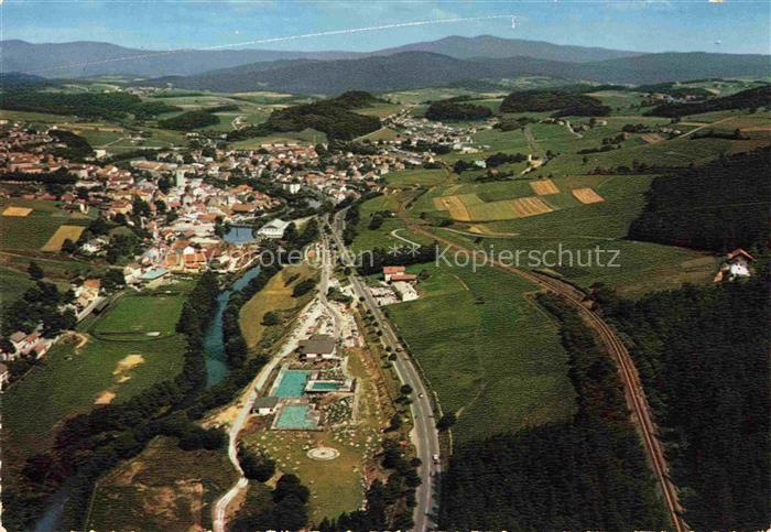 Regen Bayern Fliegeraufnahme