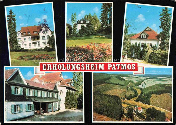 Geisweid Siegen NRW Erholungsheim Patmos Teilansichten Panorama