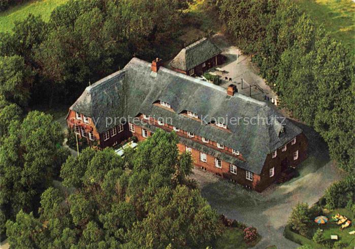 Husum  Nordfriesland Theodor Storm Jugendherberge Fliegeraufnahme