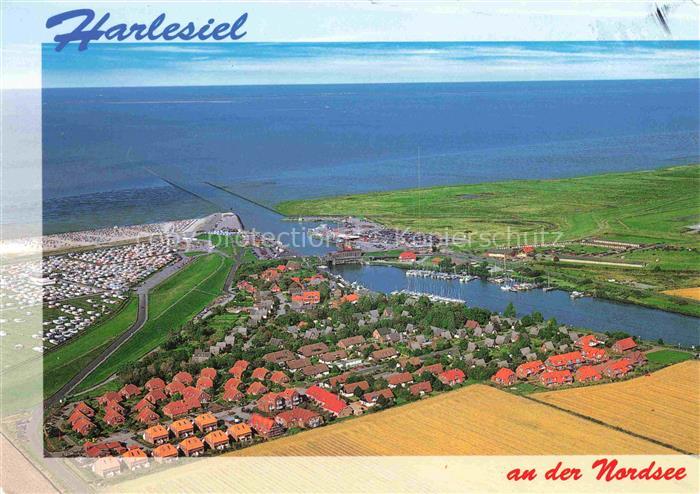 Harlesiel Carolinensiel Ostfriesland Wittmund Niedersachsen Fliegeraufnahme