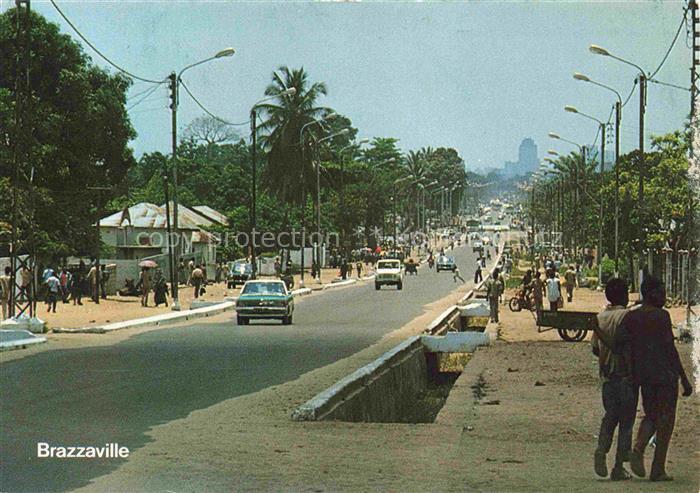 Brazzaville Kongo Avenue de la Paix Moungali